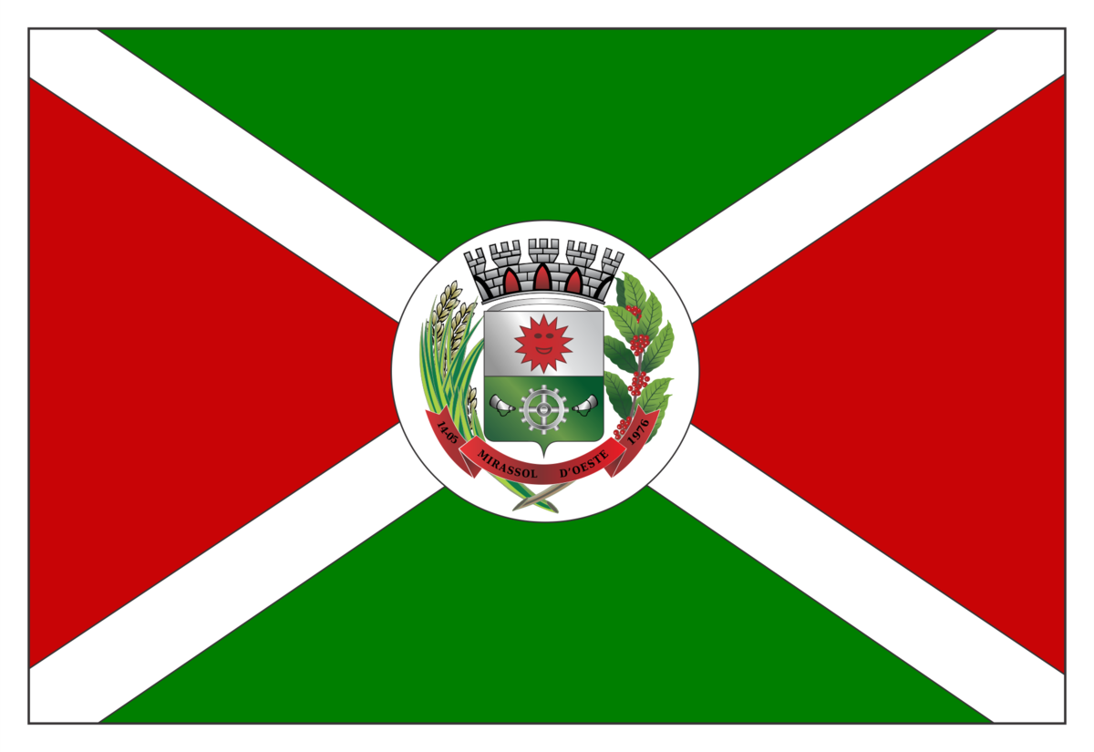 Bandeira de Mirassol D'Oeste