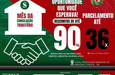 EXCELENTES DESCONTOS EM D&Iacute;VIDA ATIVA E V&Aacute;RIAS OP&Ccedil;&Otilde;ES DE PARCELAMENTOS