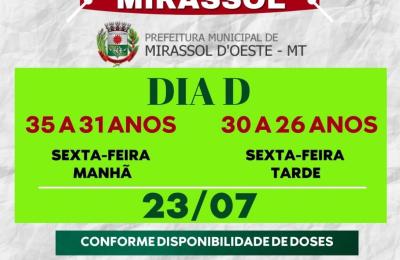 DIA D - VACINA CONTRA A COVID-19