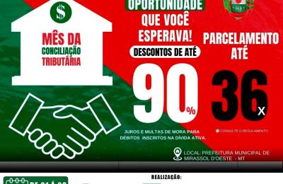 M&ecirc;s da Concilia&ccedil;&atilde;o Tribut&aacute;ria