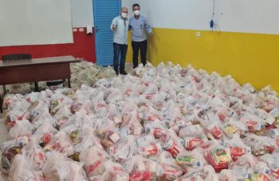 2.023 CESTAS B&Aacute;SICAS PARA OS ALUNOS DAS ESCOLAS MUNICIPAIS