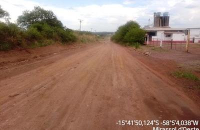 Manuten&ccedil;&atilde;o em estradas do Rancho Alegre