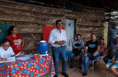 Prefeito visita assentamento Silvio Rodrigues, na Zona Rural
