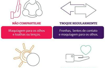 Secret&aacute;ria de Sa&uacute;de Alerta para preven&ccedil;&atilde;o da conjuntivite