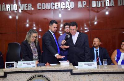 Cerim&ocirc;nia de posse do Prefeito e vice-Prefeito de Mirassol D Oeste
