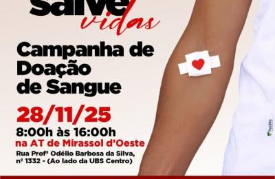 CAMPANHA DE DOA&Ccedil;&Atilde;O DE SANGUE?