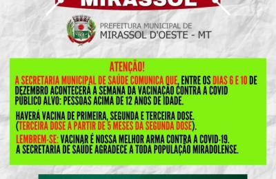 Aten&ccedil;&atilde;o popula&ccedil;&atilde;o de Mirassol d&rsquo;Oeste!