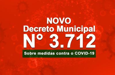 Novo Decreto Municipal flexibiliza o funcionamento de academias, restaurantes, lanchonetes, bares e templos religiosos.