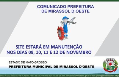 Servi&ccedil;os online do site da Prefeitura ficam indispon&iacute;veis entre os dias 09 e 12