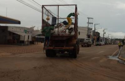 Saemi comunica o atraso na coleta de lixo em Mirassol D&rsquo;Oeste.