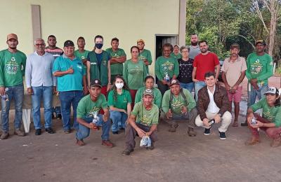 HOMENAGEM DA PREFEIRTURA MUNICIPAL DE MIRASSOL D'OESTE / SAEMI/ DEFENSORIA P&Uacute;BLICA AOS CATADORES DE MATERIAS RECICL&Aacute;VEIS.