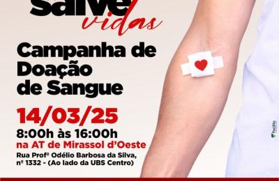 CAMPANHA DE DOA&Ccedil;&Atilde;O DE SANGUE?