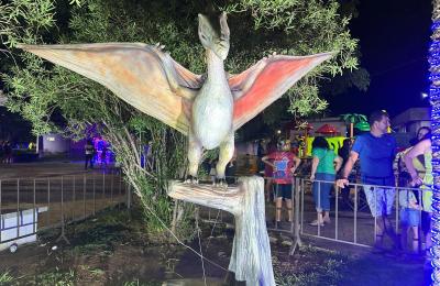 INAUGURA&Ccedil;&Atilde;O DO ''VALE DOS DINOSSAUROS''