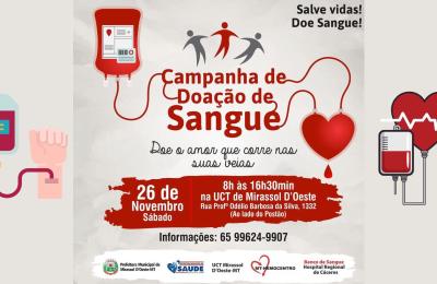 CAMPANHA DE DOA&Ccedil;&Atilde;O DE SANGUE