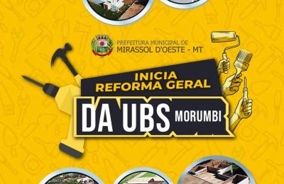 PREFEITURA INICIA REFORMA DA UBS DO PARQUE MORUMBI