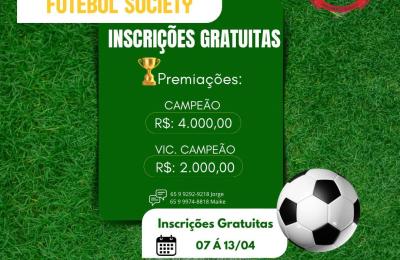 VEM AI 4&ordm; COPA MIRASSOL DE FUTEBOL SOCIETY!