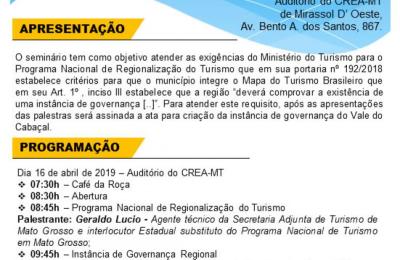 I Semin&aacute;rio Regional de Turismo