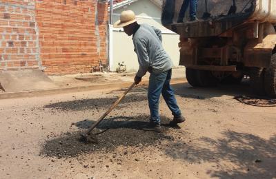 OPERA&Ccedil;&Atilde;O TAPA BURACOS EM JURUENA