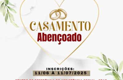 CASAMENTO ABEN&Ccedil;OADO 2025 | Inscri&ccedil;&otilde;es