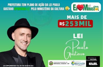 PREFEITURA TEM PLANO DE A&Ccedil;&Atilde;O DA LEI PAULO GUSTAVO APROVADO PELO MINIST&Eacute;RIO! DA CULTURA!