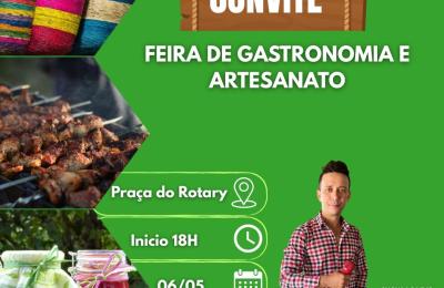 Feira de Gastronomia e Artesanato de Mirassol d&rsquo;Oeste!