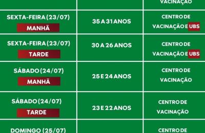PROGRAMA&Ccedil;&Atilde;O VACINAMIRASSOL