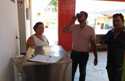 Vice-Prefeito Fransuelo Ferrai visita creche Francisco Cruz