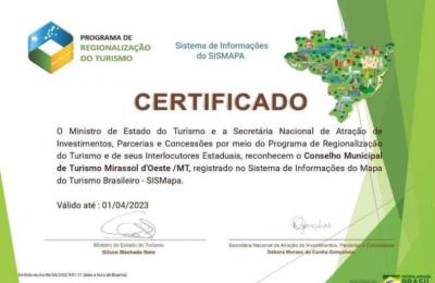 Uma fase important&iacute;ssima para consolida&ccedil;&atilde;o do Turismo no munic&iacute;pio esta conclu&iacute;da. Gratid&atilde;o a todos profissionais envolvidos no processo.