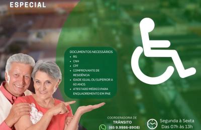 ATEN&Ccedil;&Atilde;O IDOSOS e PORTADORES DE NECESSIDADES ESPECIAIS (PNE).
