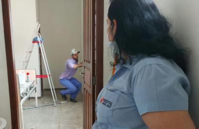Setores do HSG de Mirassol d'Oeste come&ccedil;ou ser reformado!