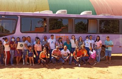 Projeto do &Ocirc;nibus Lil&aacute;s do Programa SER Mulher!
