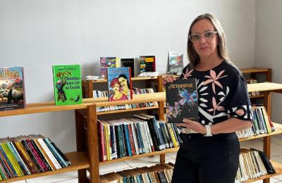 SERVIDORA DA BIBLIOTECA DO MUNICIPIO DE MIRASSOL D OESTE PARTICIPAM DE CURSO DE ELABORA&Ccedil;&Atilde;O E GEST&Atilde;O DE CONV&Ecirc;NIOS