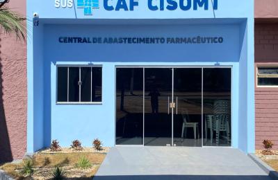 INAUGURA&Ccedil;&Atilde;O DO CAF CISOMT - CENTRO DE ABASTECIMENTO FARMAC&Ecirc;UTICO