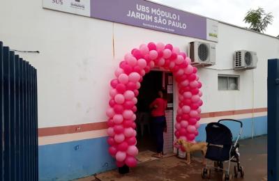 PSF do Jardim S&atilde;o Paulo realiza diversas atividades do Outubro Rosa