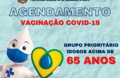 AGENDAMENTO DA VACINA&Ccedil;&Atilde;O CONTRA COVID-19 - 65 ANOS