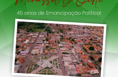45 anos de Emancipa&ccedil;&atilde;o Pol&iacute;tica