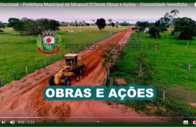 Obras e A&ccedil;&otilde;es em Mirassol D'Oeste