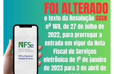 COMIT&Ecirc; GESTOR DO SIMPLES NACIONAL PRORROGA IN&Iacute;CIO DA OBRIGA&Ccedil;&Atilde;O DA EMISS&Atilde;O DA NFS-e PARA MICROEMPREENDEDORES INDIVIDUAL!
