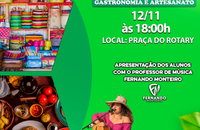 14&ordm; FEIRA LIVRE DE GASTRONOMIA E ARTESANATO