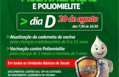 Dia D da Vacina&ccedil;&atilde;o Contra Poliomielite!