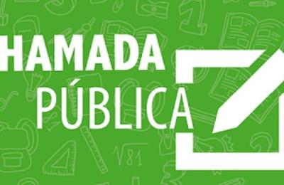 CHAMADA P&Uacute;BLICA 001/2019