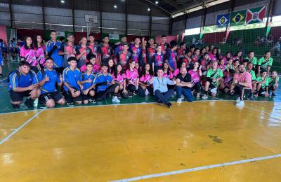 Jogos escolares da juventude fase municipal.