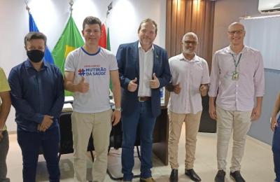 NOVO SUPERINTENDENTE DO INCRA EM MATO GROSSO E CHEFE DA UNIDADE AVAN&Ccedil;ADA DE C&Aacute;CERES FAZEM VISITA NA PREFEITURA DE MIRASSOL D&rsquo;OESTE PARA ALINHAMENTO DE A&Ccedil;&Otilde;ES E ATIVIDADES