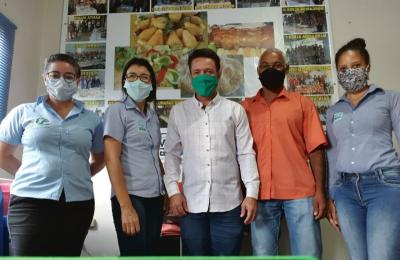 Secret&aacute;rio de desenvolvimento sustent&aacute;vel realiza visita A EMPAER