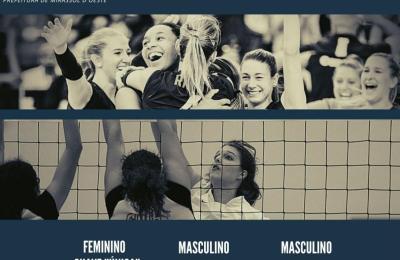 Nesta Segunda-feira 1&deg; Copa garr&atilde;o de futsal e quadrangular de v&ocirc;lei masculino e feminino.