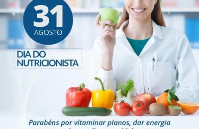 31 de Agosto - DIA DO NUTRICIONISTA