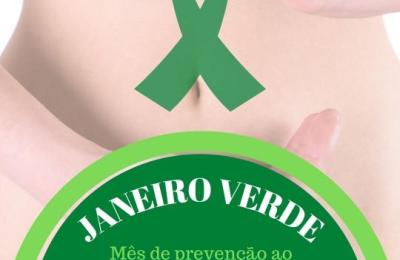 Janeiro verde alerta para o c&acirc;ncer do colo do &uacute;tero.