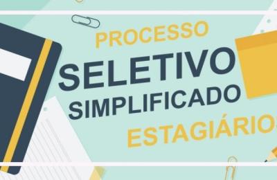 EDITAL DE SELE&Ccedil;&Atilde;O DE ESTAGI&Aacute;RIOS