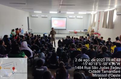 PALESTRA CONSCIENTIZA&Ccedil;&Atilde;O DE PREVEN&Ccedil;&Atilde;O &Agrave;S QUEIMADAS FLORESTAIS!