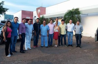 Prefeito recebe visita do deputado federal F&aacute;bio Garcia para tratar de apoio de emendas emergenciais
